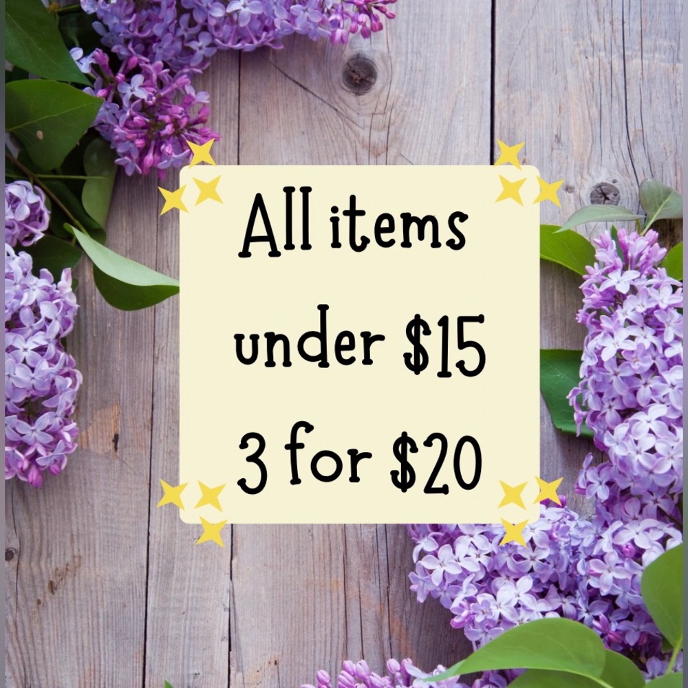 3 for $20